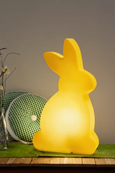 8 Seasons Design Shining Rabbit 70 cm gelb