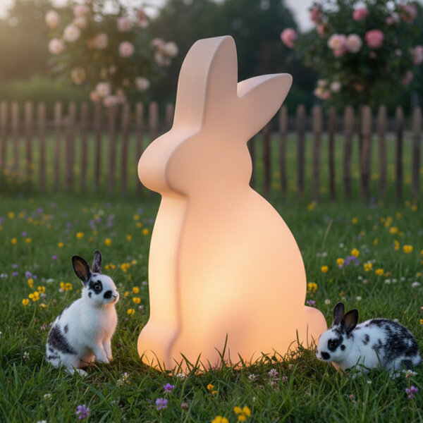 8 Seasons Design Shining Rabbit 70 cm sand