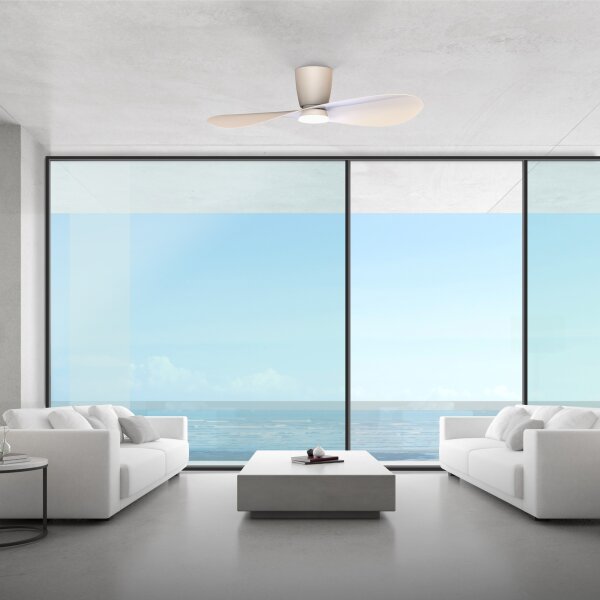 Mantra Surfer Deckenventilator LED weiß