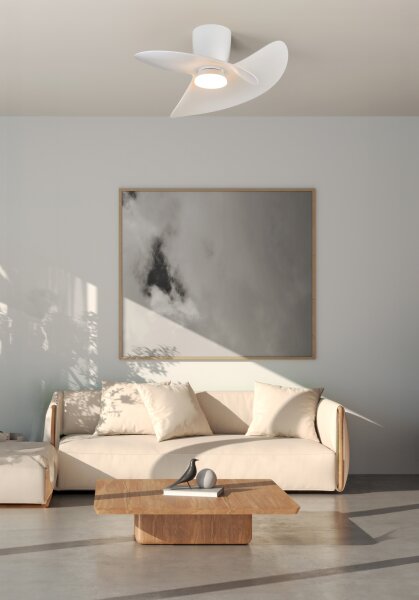 Mantra Ona Deckenventilator LED weiß