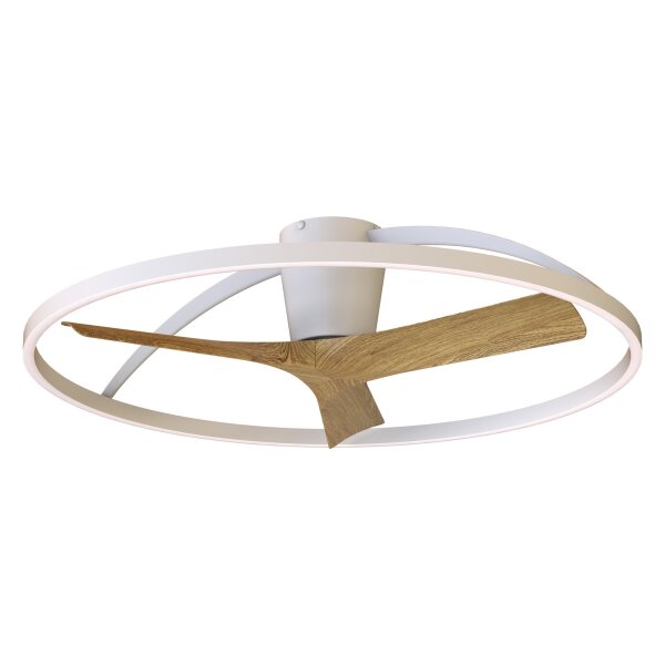 Mantra Nepal II 100 Deckenventilator LED weiß-holz