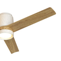 Mantra Ceramica M Deckenventilator LED weiß-holz