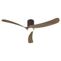 Mantra Nemo II L Deckenventilator LED schwarz-walnuss