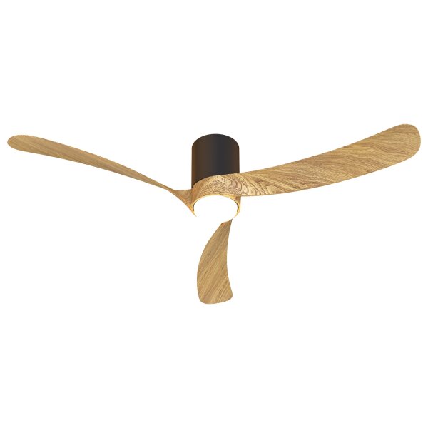 Mantra Nemo II L Deckenventilator LED schwarz-holz