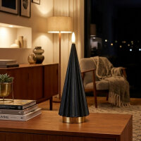 Boreal LED Kerze schwarz