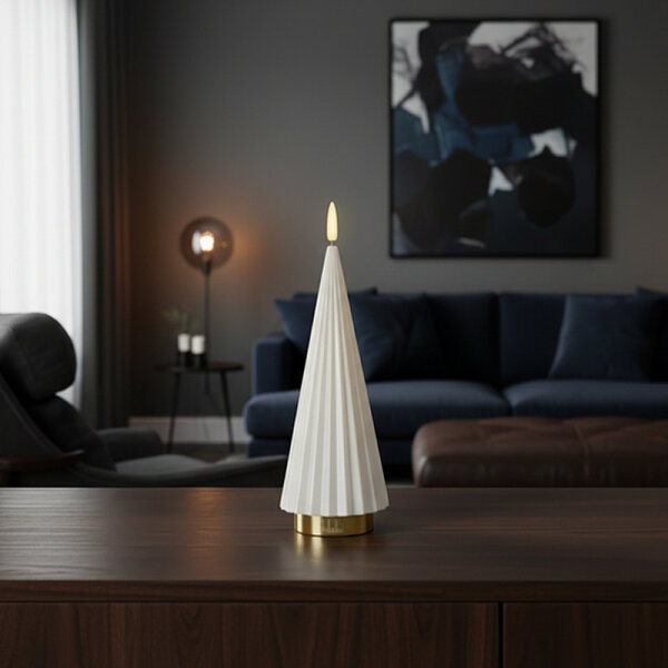 Boreal LED Kerze elfenbein