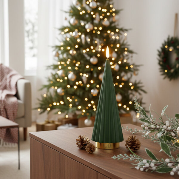 Boreal LED Kerze grün