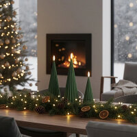 Boreal LED Kerze grün