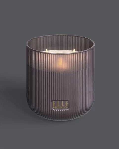 Belleville LED Kerze 3-flammig taupe