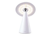 Kinoko XS Akku LED Tisch- und Wandleuchte matt weiß