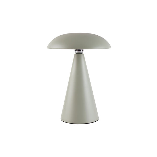 Kinoko XS Akku LED Tisch- und Wandleuchte matt jadegrün