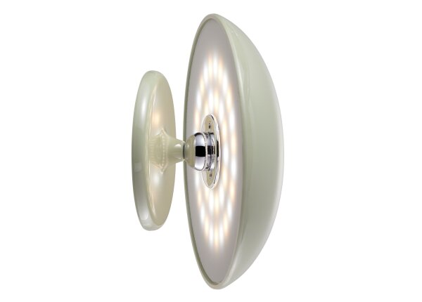 Kinoko XS Akku LED Tisch- und Wandeuchte hochglanz jadegrün