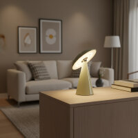 Kinoko XS Akku LED Tisch- und Wandeuchte hochglanz...