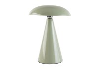 Kinoko XS Akku LED Tisch- und Wandleuchte hochglanz jadegrün