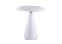 Kinoko II Akku LED Tisch- und Wandleuchte matt weiß