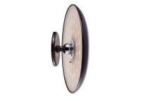 Kinoko II Akku LED Tisch- und Wandleuchte matt schwarz