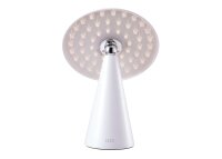 Kinoko II Akku LED Tisch- und Wandleuchte hochglanz weiß