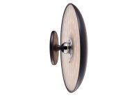 Kinoko II Akku LED Tisch- und Wandleuchte hochglanz schwarz