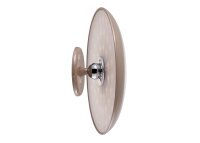 Kinoko II Akku LED Tisch- und Wandeuchte hochglanz hellbraun