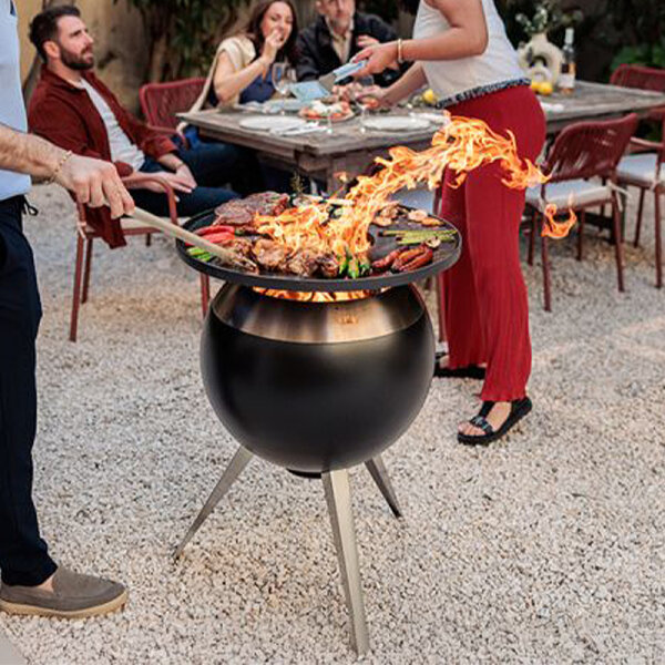 MOON 55 Plancha-Grillset hoch