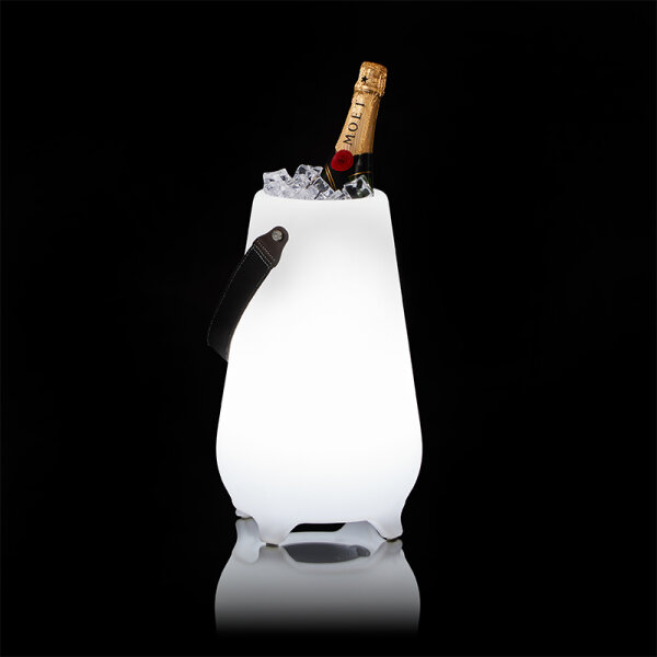 THE MOOX S Getränkekühler LED RGB mit Bluetooth-Lautsprecher