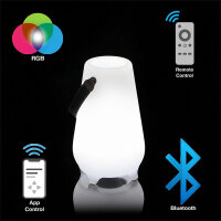 THE MOOX S Getränkekühler LED RGB mit Bluetooth-Lautsprecher