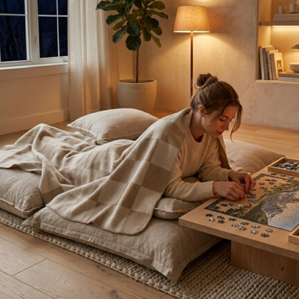 RIEMA Wohndecke XL KARA beige