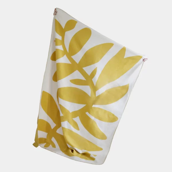 RIEMA Wohndecke Blattranke AURORA gelb