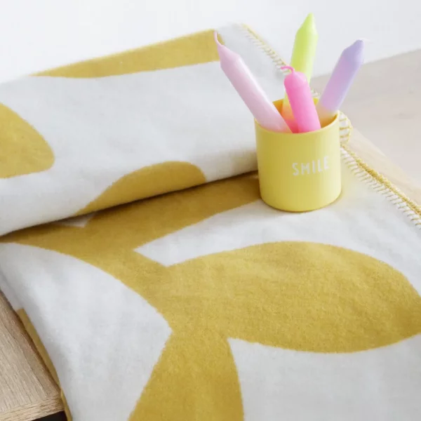 RIEMA Wohndecke Blattranke AURORA gelb