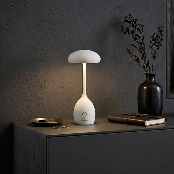 Villeroy & Boch Akku Tischleuchte TRIEST weiß