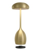 Villeroy & Boch Akku Tischleuchte TRIEST gold gebürstet