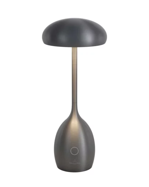 Villeroy & Boch Akku Tischleuchte TRIEST graphit gebürstet