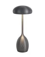 Villeroy & Boch Akku Tischleuchte TRIEST graphit gebürstet