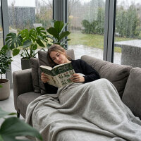 Riema XL Kuscheldecke Thor grau