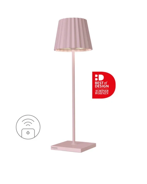 Sompex Troll RC pink Akku LED Tischleuchte