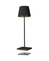 Sompex Troll RC schwarz Akku LED Tischleuchte