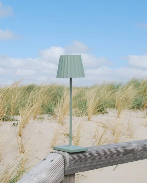 Sompex Troll RC olivgrün Akku LED Tischleuchte