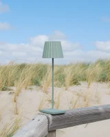 Sompex Troll RC olivgrün Akku LED Tischleuchte