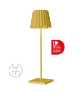 Sompex Troll RC gelb Akku LED Tischleuchte