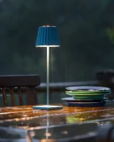 Sompex Troll RC blau Akku LED Tischleuchte