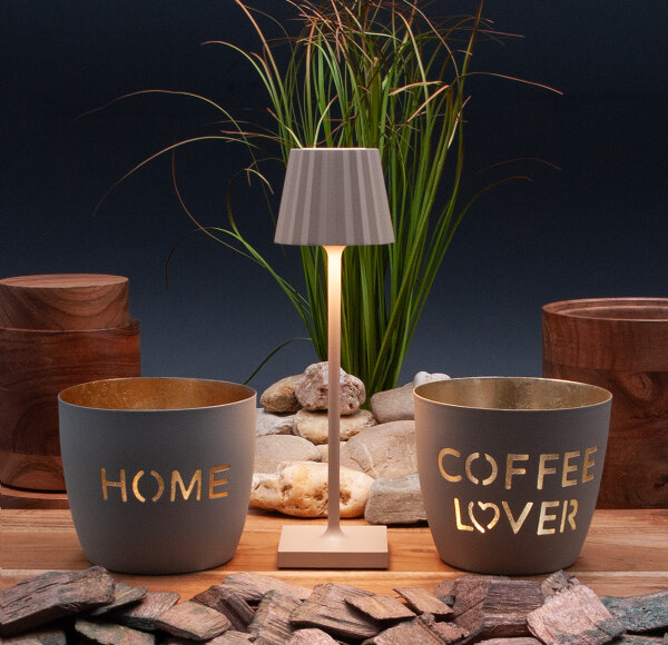 Sompex Troll Nano RC Akku Tischleuchte weiß