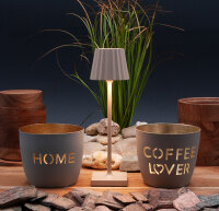 Sompex Troll Nano RC Akku Tischleuchte weiß