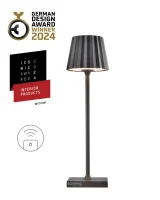 Sompex Troll Nano RC Akku Tischleuchte anthrazit