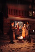 BOWL 57 Feuerschale mit Sternfuß