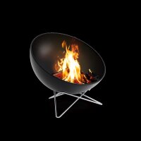 BOWL 70 Feuerschale mit Sternfuß