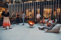 BOWL 70 Feuerschale mit Sternfuß