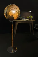 APOLLO LIGHT FLEX Leuchtglobus bronze-silber