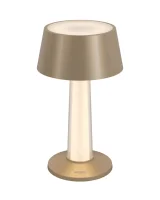 Sompex Lulu Akku Tischleuchte champagner-metallic