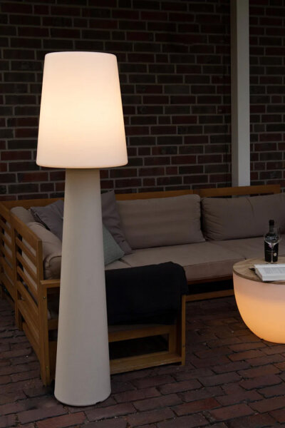 8 Seasons Design Stehleuchte No. 1 Solar 160 cm sand