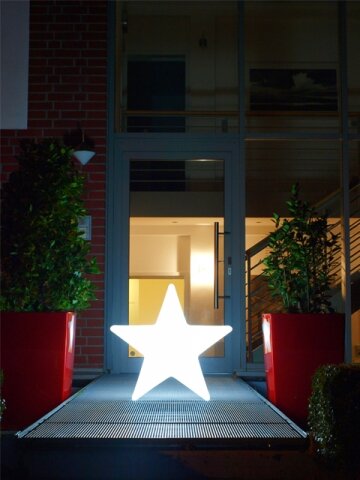 8 Seasons Design Motivleuchte Shining Star 80 cm